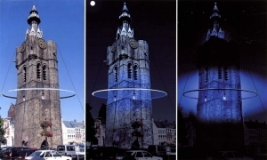 Zeitgenössische Installationskunst - Glockenturm von Bethune