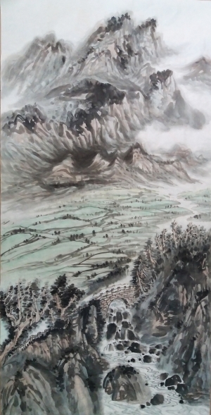 zeitgenössische kunst von Liu Yuzhu - Landschaft ohne Titel