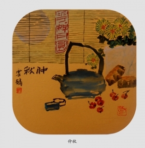 zeitgenössische kunst von Zhang Heding - Mittherbstfest