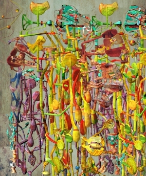 zeitgenössische kunst von Ryota Matsumoto  - Standbild aus „Städte unentwirrbarer Geschwindigkeiten“.