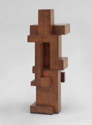 Zeitgenössische Bildhauerei - Konstruktion von Volumenrelationen 1921