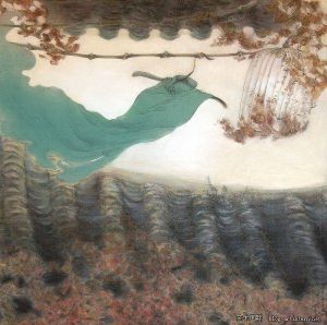 zeitgenössische kunst von Deng Yunning - Letzte Nacht weht wieder Ostwind