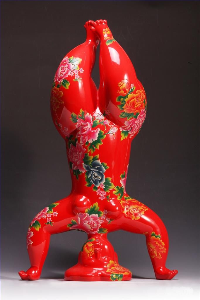 Li Jinxian Bildhauerei - Der Charme der Blume 2