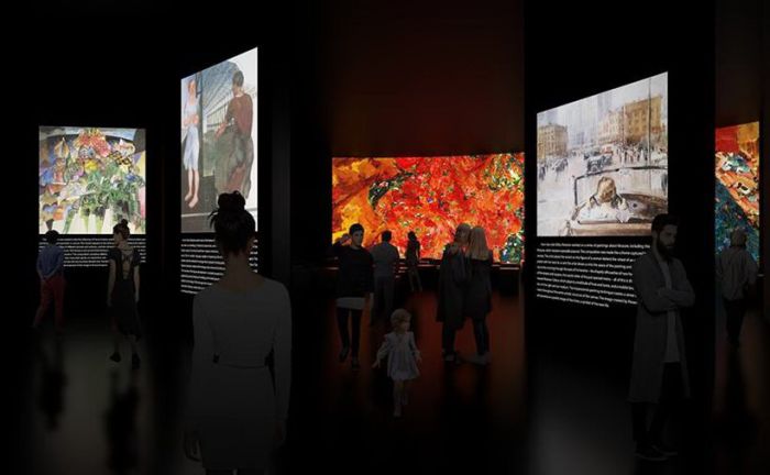 "Russland, eine Reise zwischen Traum und Illusion" - eine Multimedia-Kunst-Ausstellung