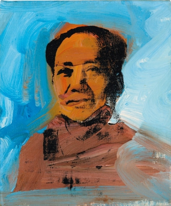 Andy Warhols kleines Portrait „Mao Zedong“ für 545000 Pfund versteigert