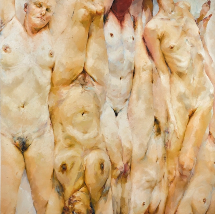 Überdimensionierte Ölmalerei der englischen Malerin Jenny Saville für 6,813 Mio. Pfund versteigert