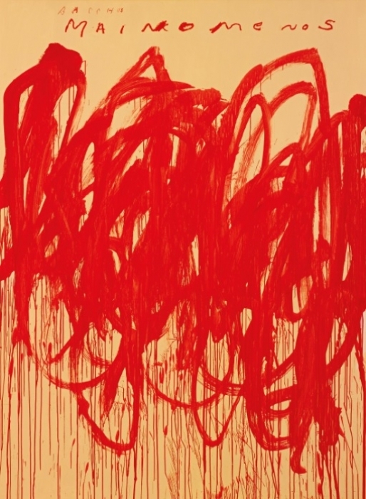 „Ohne Titel“ des zeitgenössischen amerikanischen Malers Cy Twombly für 15,37 Mio. US-Dollar versteigert