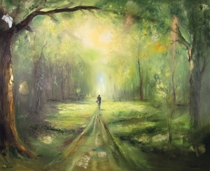 zeitgenössische kunst von Pavel Mitkov - Ich bin Wald