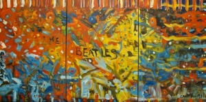 zeitgenössische kunst von Deryk Houston - Beatles