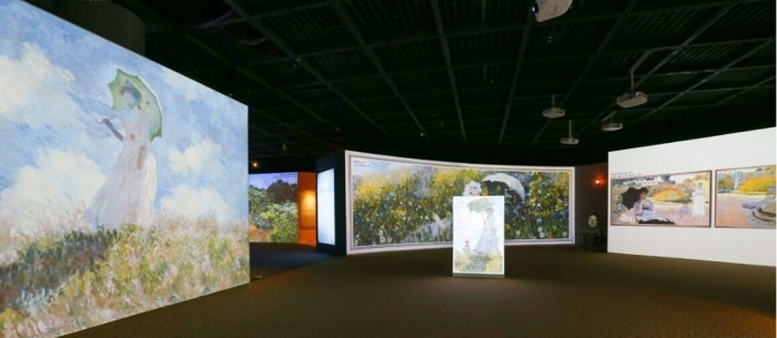 „Eindrücke von Monet: Die Kunstausstellung für die Spuren der Zeit” 