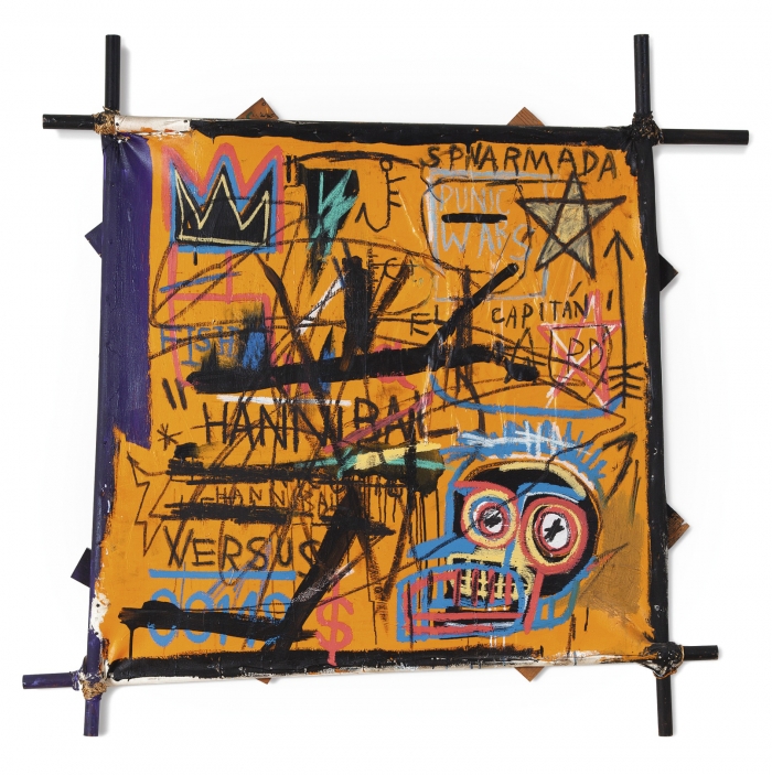 Kollage des amerikanischen Expressionisten Jean-Michel Basquiat für über 10,565 Mio. Pfund veräußert