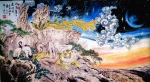 zeitgenössische kunst von Yang Xiyuan - Die Liebesgeschichte einer Zauberin