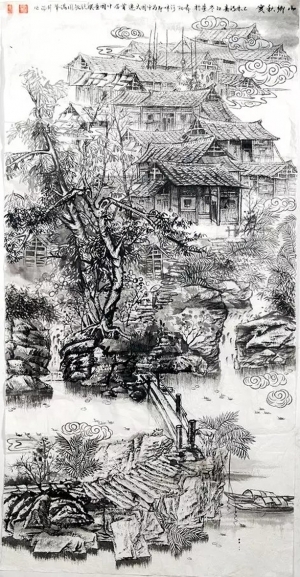 zeitgenössische kunst von Song Jiangqin - Die Heimat