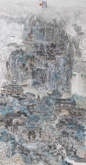 zeitgenössische kunst von Song Jiangqin - Das Gebirge