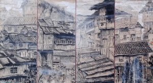 zeitgenössische kunst von Song Jiangqin - Dörfer