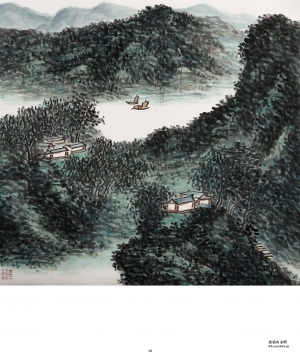 zeitgenössische kunst von Galerie Fenghe Tang - Berge und Gewässer