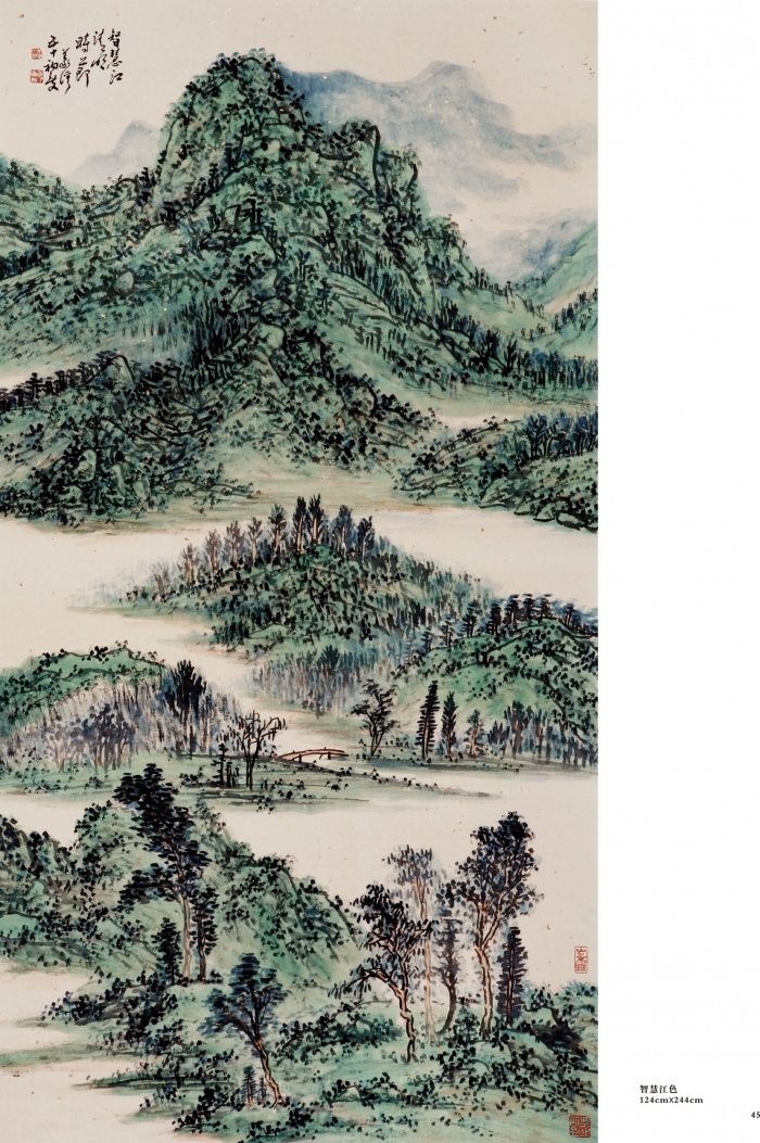 Galerie Fenghe Tang Chinesische Kunst - Die Landschaft des Flusses
