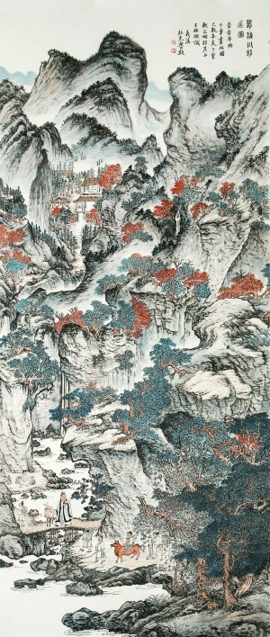 zeitgenössische kunst von Galerie Fenghe Tang - Der Umzug von Ge Zhichuan nach Wang Meng