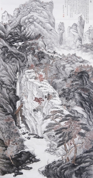 Zeitgenössische chinesische Kunst - Die Höhe des Bergs Lushan