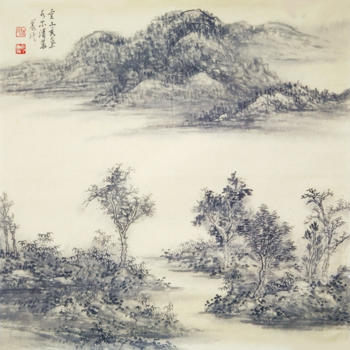 Galerie Fenghe Tang Chinesische Kunst - Chinesische Doufang-Landschaft