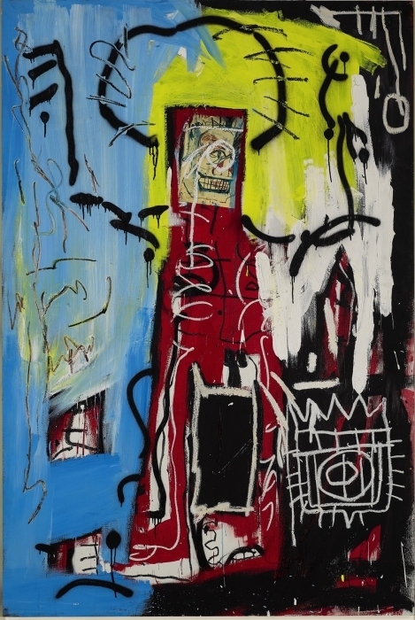 Kollage des mit 28 Jahren verstorbenen Graffiti-Künstlers Jean-Michel Basquiat erzielt Erlös von 11,97 Mio. Pfund