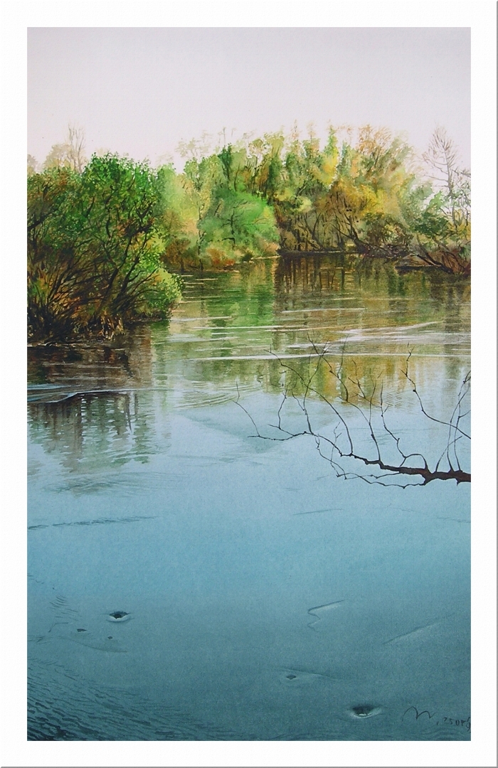 Valeriy Grachov Andere Malerei - Frühlingshochwasser