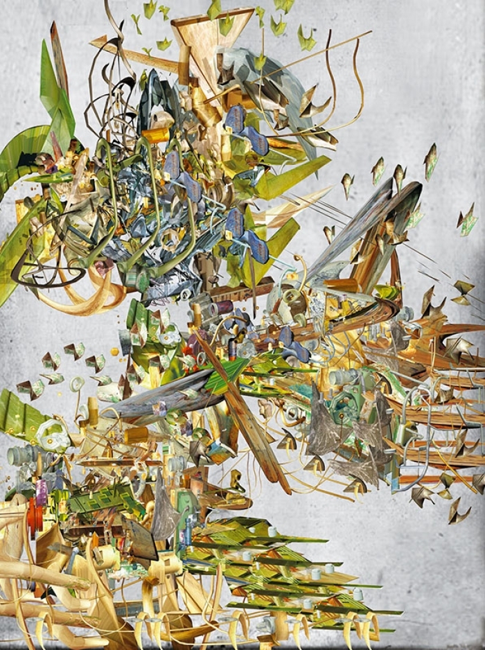 Ryota Matsumoto  Andere Malerei - Die undeutliche Vorstellung einer Objektbahn