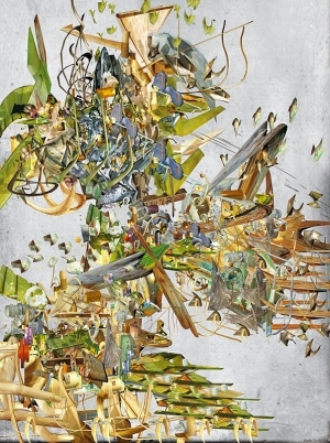 zeitgenössische kunst von Ryota Matsumoto  - Die undeutliche Vorstellung einer Objektbahn