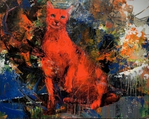 Zeitgenössische Malerei - Cat