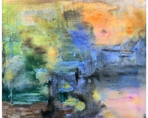 Zeitgenössische Ölmalerei - Territory NO19 Abstract Art