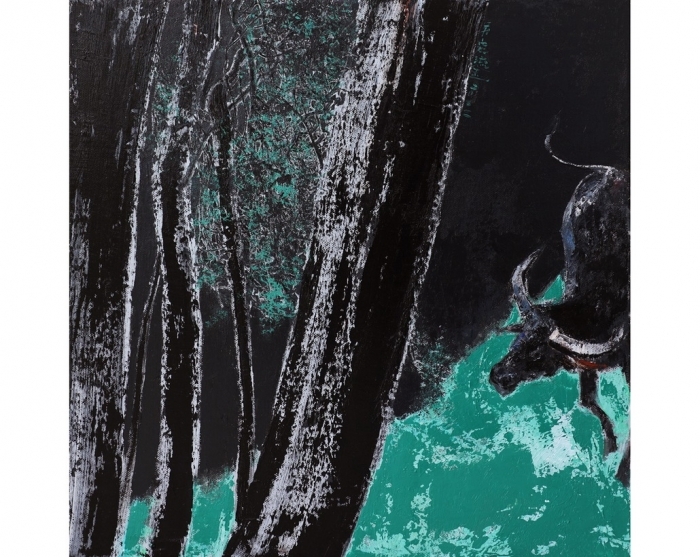 Wu Dingliu Andere Malerei - Büffel