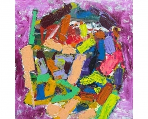 Zeitgenössische Ölmalerei - Abstrakter Expressionist 12