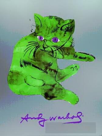 Andy Warhol Andere Malerei - Eine Katze namens Sam