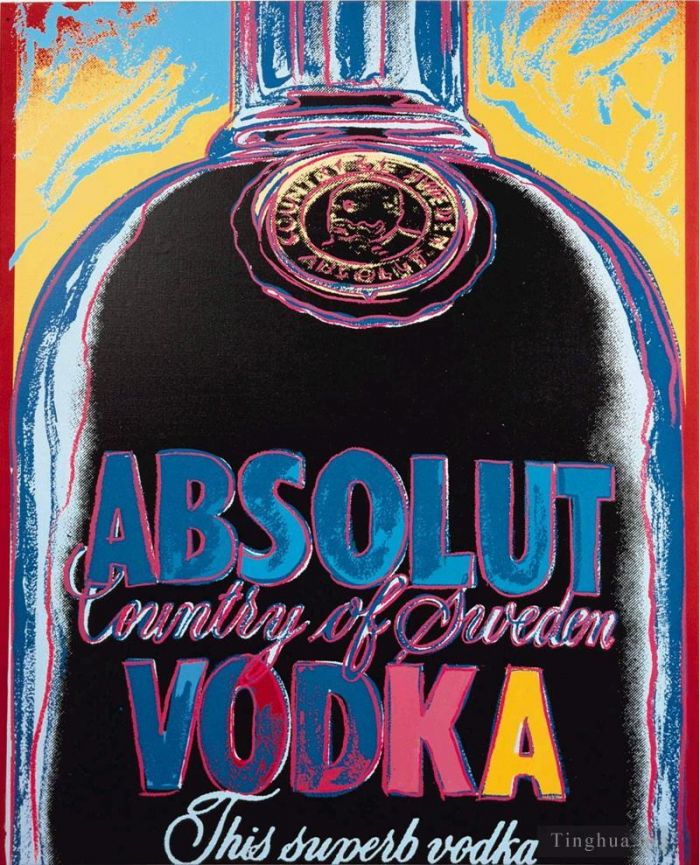 Andy Warhol Andere Malerei - Absolut Vodka