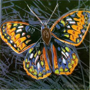 zeitgenössische kunst von Andy Warhol - Schmetterling