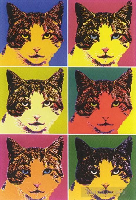 Andy Warhol Andere Malerei - COM