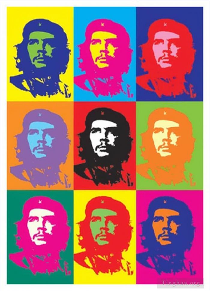 Andy Warhol Andere Malerei - Che Guevara