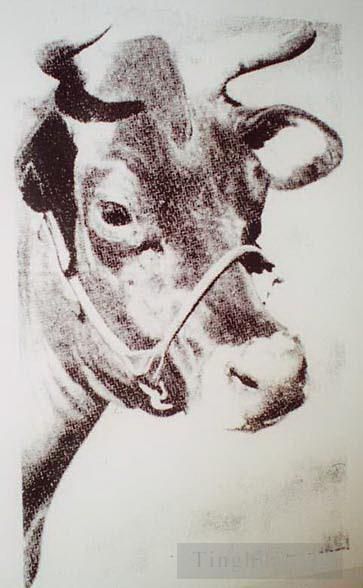 Andy Warhol Andere Malerei - Kuhgrau