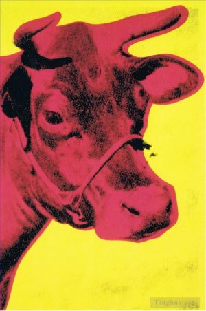 zeitgenössische kunst von Andy Warhol - Kuhgelb