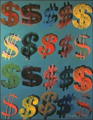 zeitgenössische kunst von Andy Warhol - Dollarzeichen 3