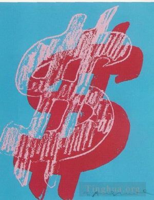 zeitgenössische kunst von Andy Warhol - Dollarzeichen
