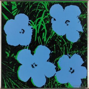 zeitgenössische kunst von Andy Warhol - Blumen 2