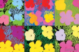 zeitgenössische kunst von Andy Warhol - Blumen 6