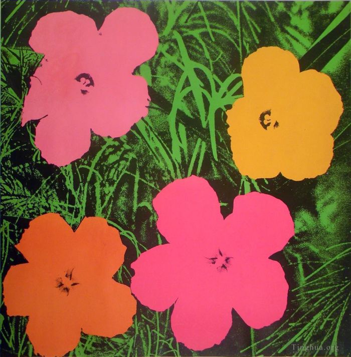 Andy Warhol Andere Malerei - Blumen