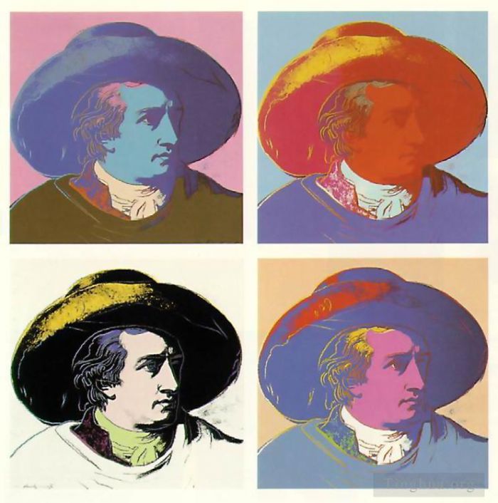 Andy Warhol Andere Malerei - Goethe