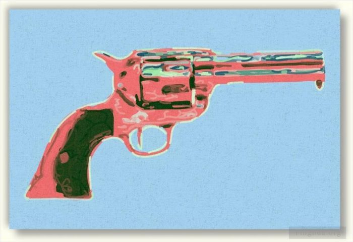 Andy Warhol Andere Malerei - Waffe 4