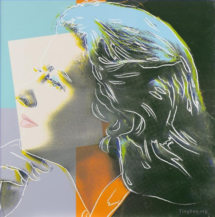 Andy Warhol Andere Malerei - Ingrid Bergman als sie selbst 3