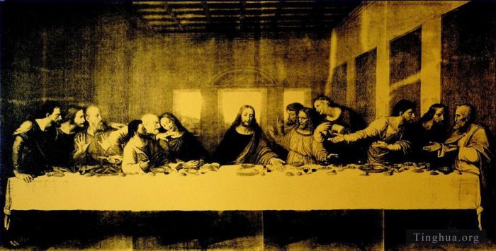Andy Warhol Andere Malerei - Das Letzte Abendmahl, klassisch