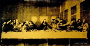 Zeitgenössische Malerei - Das Letzte Abendmahl, klassisch