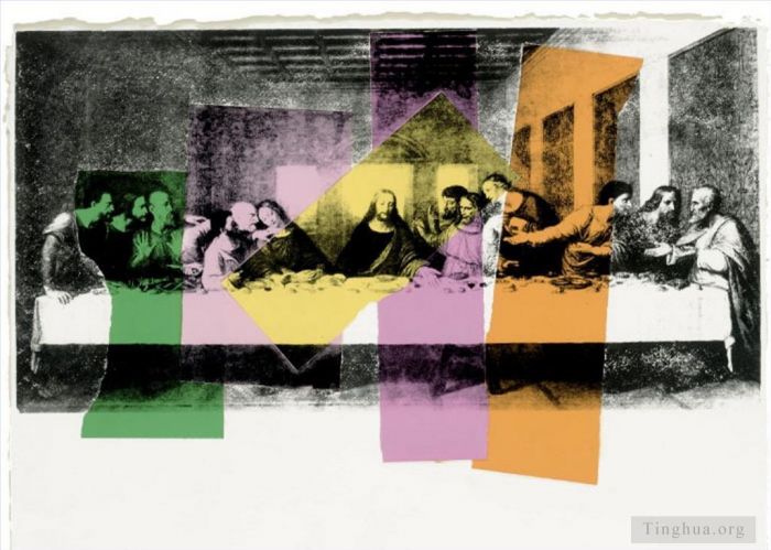 Andy Warhol Andere Malerei - Das letzte Abendmahl
